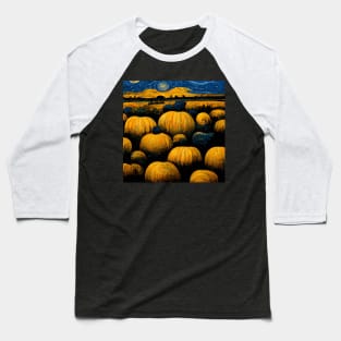 VAN GOGH PUMPKIN PATCH 02 Baseball T-Shirt